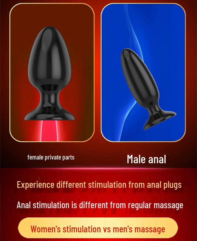 Vergnügen Schwerlast Groß Analplug & Perlen für Paare