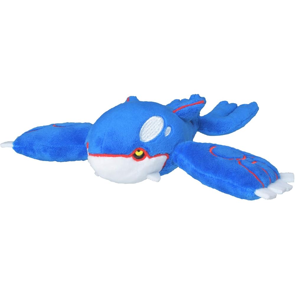 

Pokmon Center Original Plush Toy Kyogre 6.5x21.5x17 cm Soft Stuffed Animal