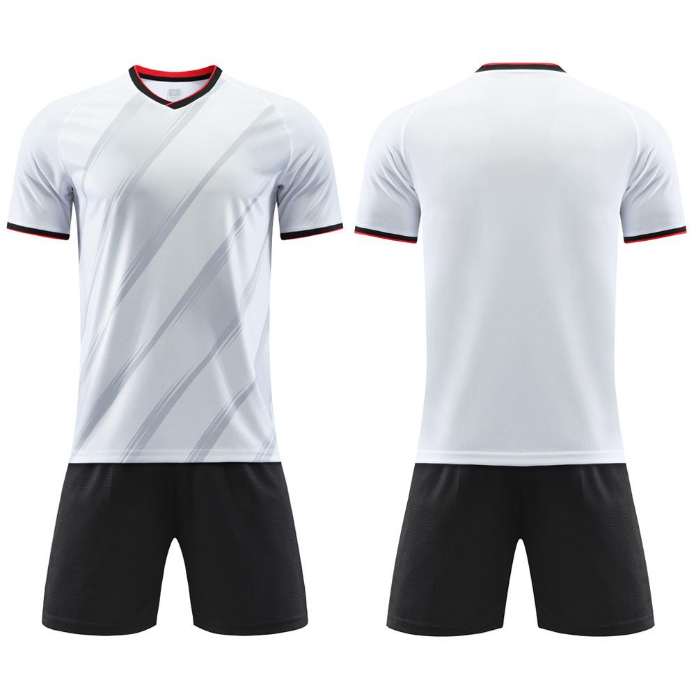 Wholesale 2025 Children's Football Jersey Set, Primary School Football Training Jersey, Boys and Girls Competition Printed Jersey
