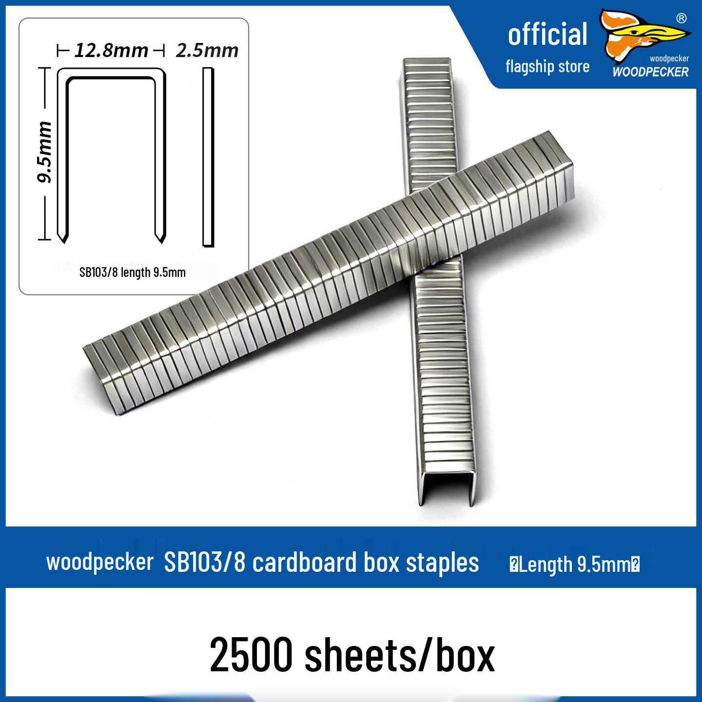 

Woodpecker BG1316 Pneumatic Handheld Carton and Box Stapler for Corrugated Cardboard