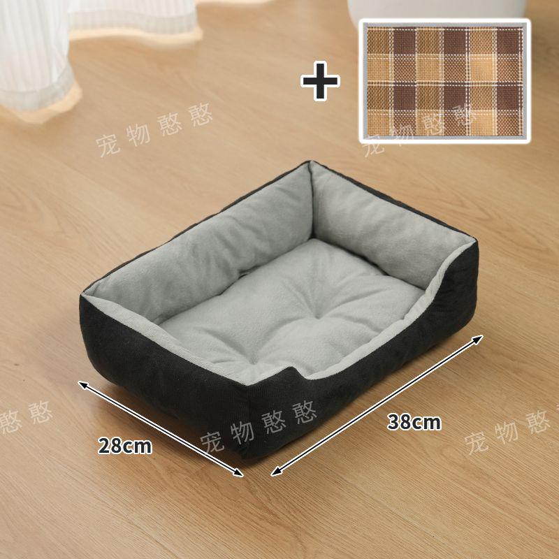 

Міцне, Нековзне Ліжко для Кота та Собаки на Всі Сезони, Стійке до Подряпин і Затишне, Товстий Наповнювач для Додаткового Комфорту Sunset Orange Scratch-Resistant