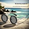 ND9 Adjustable Polarized Sunglasses: Retro UV Protection for Fishing & Driving