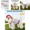 Pet Cooling Vest With Adjustable For Summer Outdoor Dogs And Cats