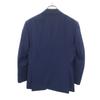 DORMEUIL Wollgestreifte maßgeschneiderte Jacke Marineblau Herren Gebraucht