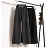 New Vintage High Waist Wide Leg Pants Plus Size Women Loose Elastic Casual Trousers Solid Thick Basic Long Pants 5XL