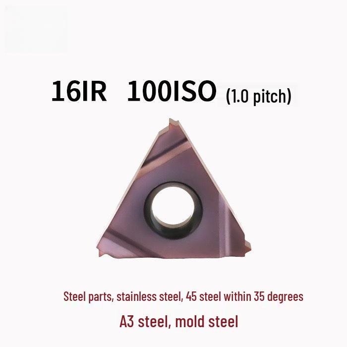 Haojiang AG60 CNC Threading Inserts Tool Holder for Internal/External Threads In Stainless Steel