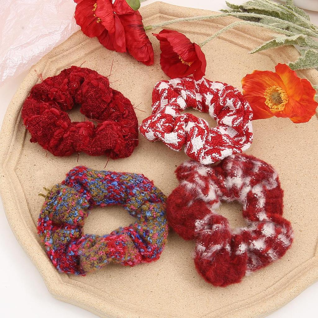 Weaving Headband Hair Ring Head Rope Fashion Headwear For Girl Sweet Rubber Band Hair Accessories