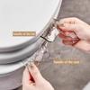 Water Ripple Design Hands-Free Toilet Lifter Toilet Cover Lifter Tool  Home Bathroom Use
