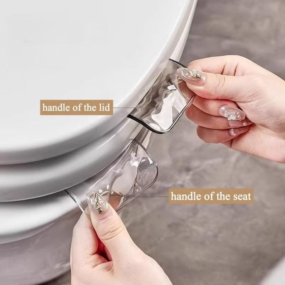 Water Ripple Design Hands-Free Toilet Lifter Toilet Cover Lifter Tool  Home Bathroom Use