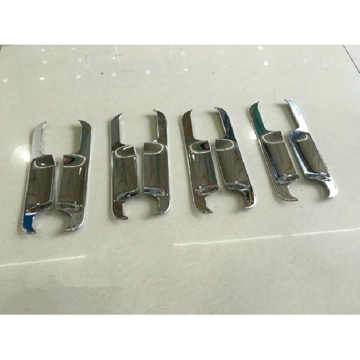 

Автомобильный стикер для Ford F150, новый пикап 2015 2016, АБС-хромированная ручка, накладка на чашу F-150, дверная чаша, автомобильные аксессуары серебряный