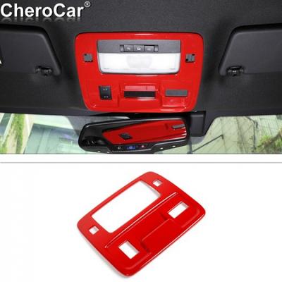Vorderer Leseleuchten-Lampenpanel-Rahmenabdeckung Zierleiste Rot Für Chevy Camaro 2010-2015