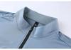 Men's Spring Quick Dry Long Sleeve Half-Zip Fitness Running Shirt