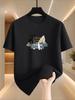 Palm Tree Beach Enjoy The Holiday Graphic Tshirt Unisex Unisex Cotton Short Sleeve Summer Travel Casual Loose Daily Tops