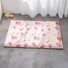 Pet Cooling Pad Strawberry Pattern Self Cooling Pet Bed for Cats And Small Dogs Summer Pet Mat for Kennel Crates Sofa Floor
