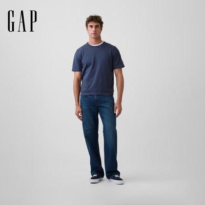 Men's Classic Washed Straight-Leg Jeans