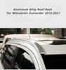 Roof Rack for Mitsubishi Outlander 2013-2024 Rails Bar Luggage Carrier Bars Top Cross Bar Rack Rail Boxes Aluminum Car Baggage