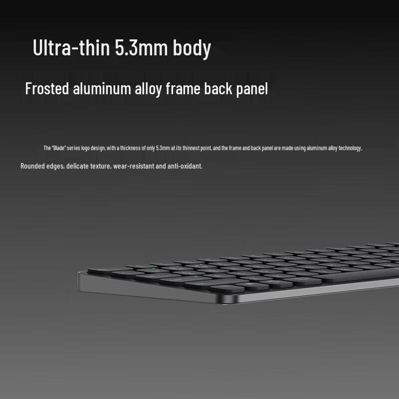 Rapoo E9050L Ultra-Thin 78-Key Multi-Mode Wireless Keyboard