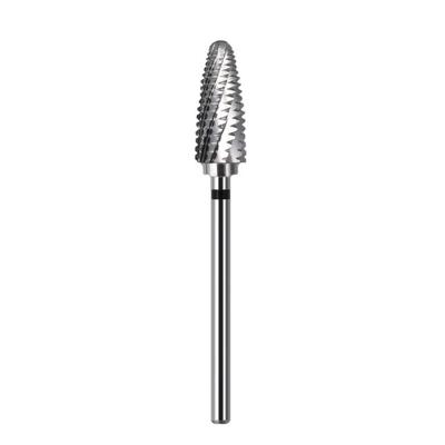 Universal Fit Tungsten Nail Grinder Bit With Ergonomic Texture For Secure Grip And Rapid Nail Polishing Removal
