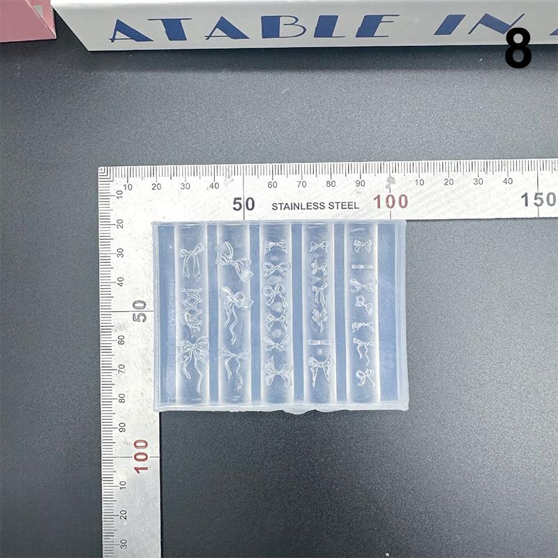 

Торт Крем Юбка Бант Лента 3D Акриловая Форма Украшения для Нейл-арта Дизайн Своими Руками Силиконовая Форма для Нейл-арта Шаблон для Нейл-шармов 8