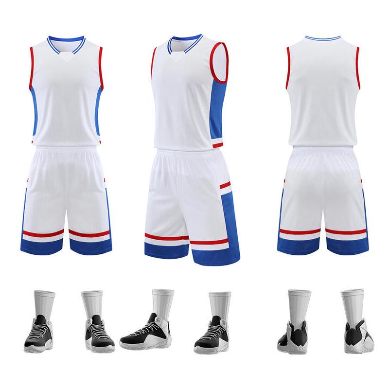 Children's and Adult Basketball Uniform Set - Team Competition Jersey