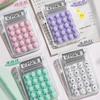 Transparent Mini Calculator: Cute, Portable, Child-Friendly, Ideal for Office Use