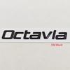 3D ABS Chrome Black Logo Octavia Emblem Letters Car Rear Trunk Badge For Skoda OCTAVIA 1 2 3 4 A5 A7 MK3 Sticker Accessories