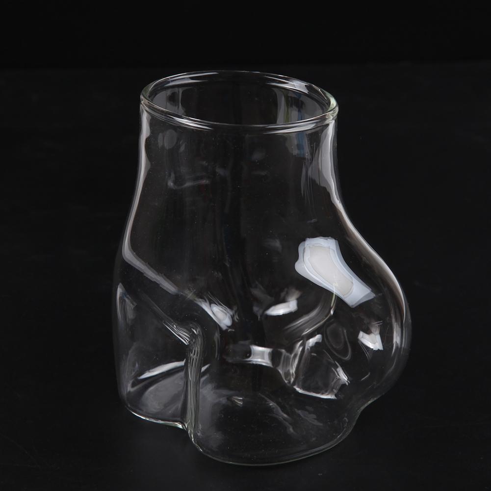 Lustiges Sexys Hintern Glas Tasse 3D Hintern Form Glas Whiskey Saft Tasse Neuheit Geschenke Für Frauen Männer