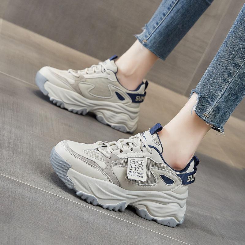 Internet Celebrity Retro Daddy Shoes Women's Ins Fashionable  Summer Thick-Soled Original Platform Casual Student Sports Women's Shoes