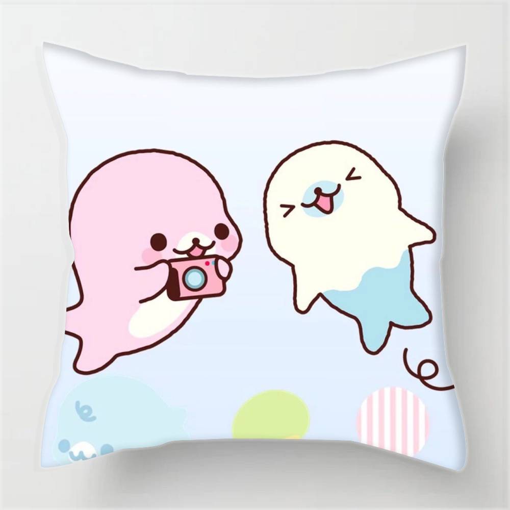 Pillowcases cushion covers living room sofas home decor gifts Anime M-Mamegoma Kawaii  cute