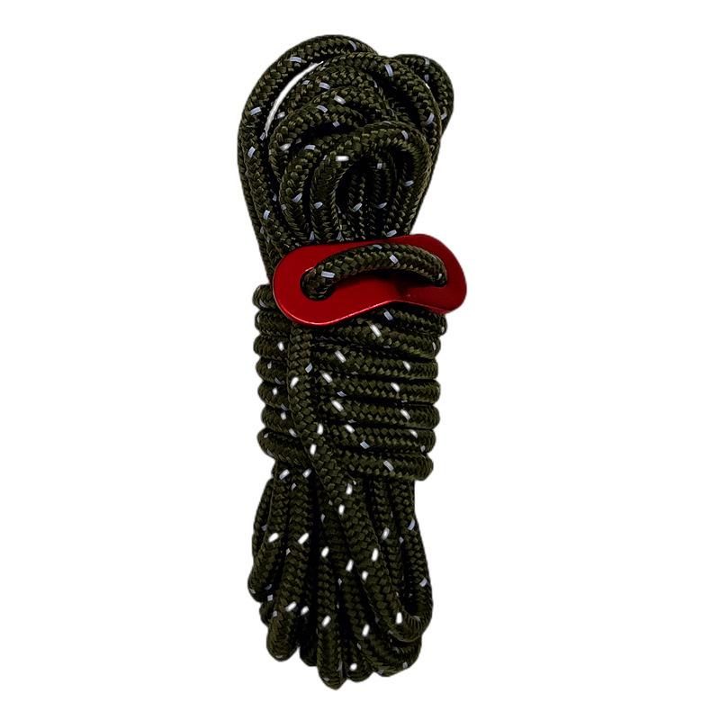 Double-Eye Fixed Outdoor Aluminum Alloy Tent and Canopy Rope Buckle