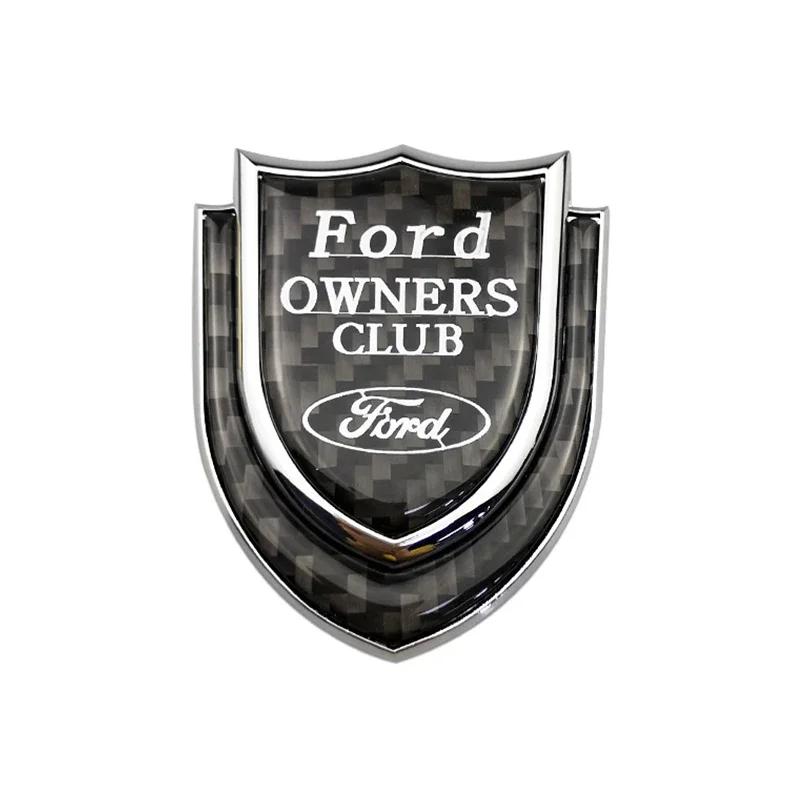 AJZ1 Car Stickers Badge Emblem Decal for Ford Focus 2 3 Explorer 5 Ranger Kuga Ecosport Galaxy Transit Mondeo Fiesta Mk7 Accessories