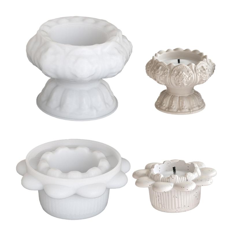 Kerzenbecherform Blumenform Teelichthalterformen Bastelformen Einzigartige Kerzenständerformen Geeignet für handgefertigtes Geschenk