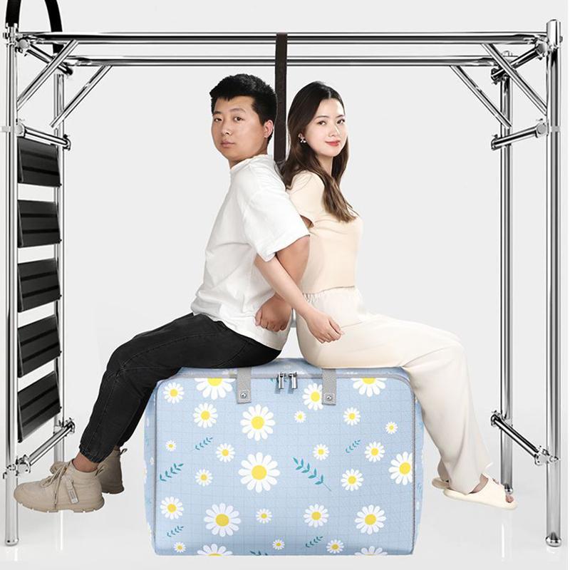 Geantă Depozitare Plapumă Capacitate Mare Dulap Geantă Depozitare Haine Plapumă Îngroșată Pliabilă Genți Mutare Cu Mânere