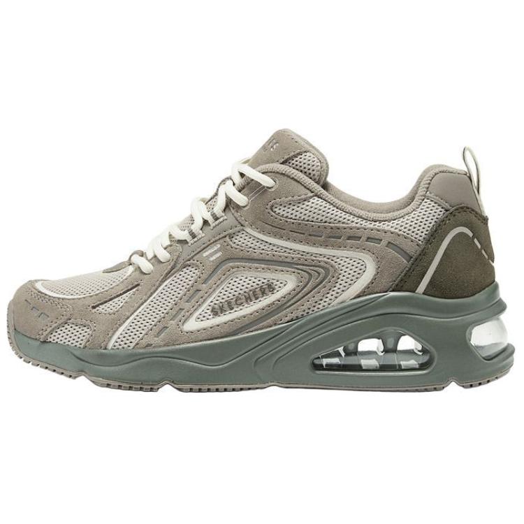 Skechers Street Series Comfortable Shock Absorbing Breathable Low Top Running Shoes Women sneakers Brown 177906-NTBR 35
