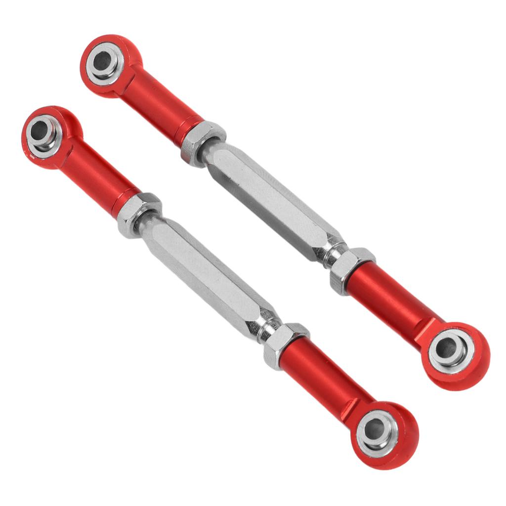 2PCS Rear Suspension Tie Rod Steering Pull Rod Set for JLB for Truck Series 1Celsius10 RC Car