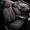Universal Four Seasons Leather Linen Car Seat Cover - Full Coverage Cushion
