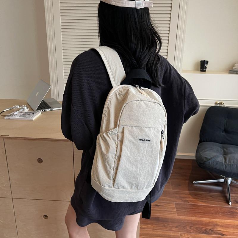 Backpack Women's New Trendy Summer Fashion Versatile Casual Backpack Niche Travel Handbag