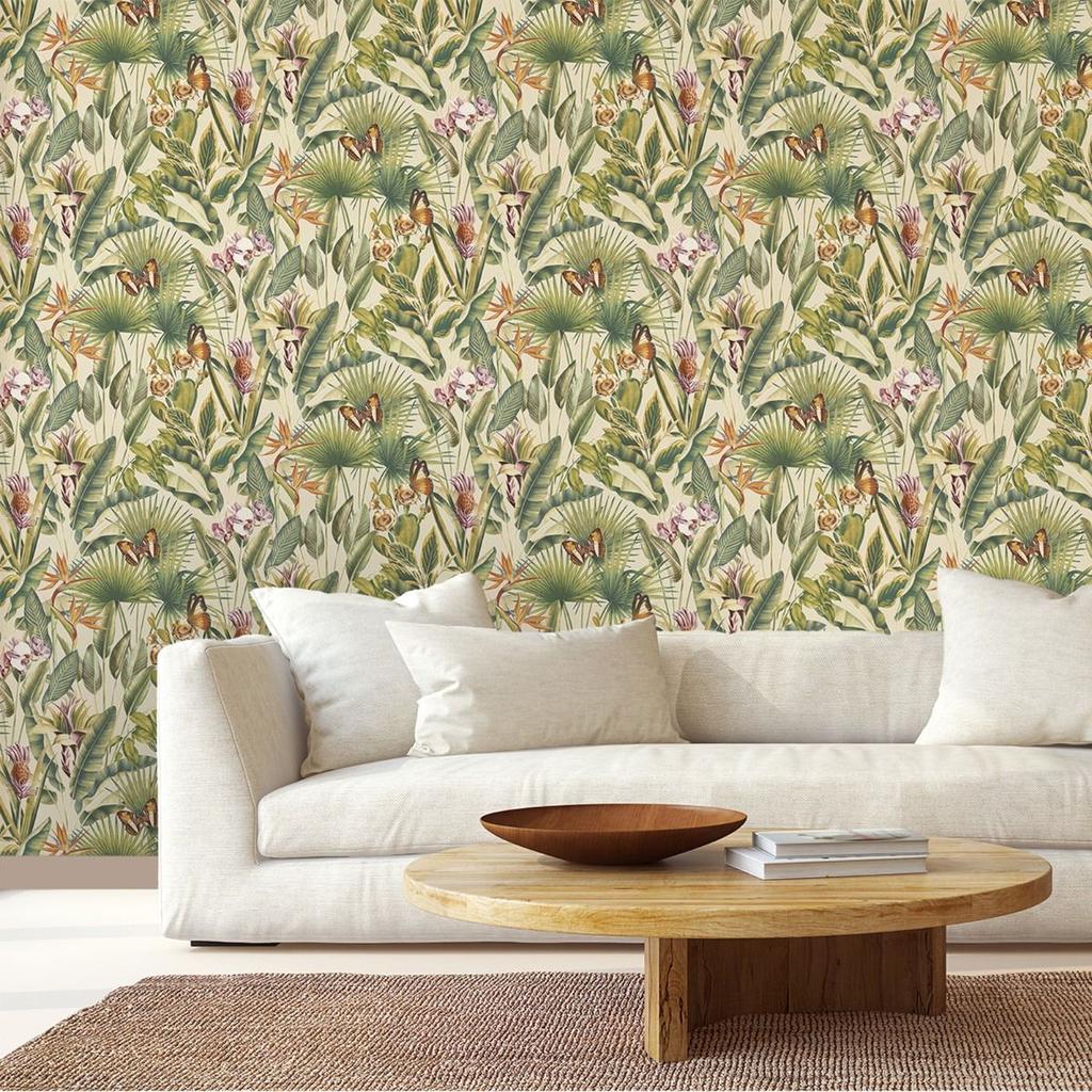 Rasch Zanzibar Heavyweight Vinyl Wallpaper