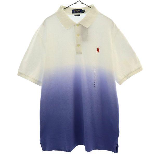 

POLO RALPH LAUREN unused Gradation Short sleeve Polo shirt M Fawn Men s Used