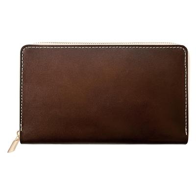 Trendy Yamagishi Tochigi Leather Genuine Cowhide Leather Wallet Case, Multi-Purpose Case for Passbook, Maternity Record Book, and Passport, Stylish