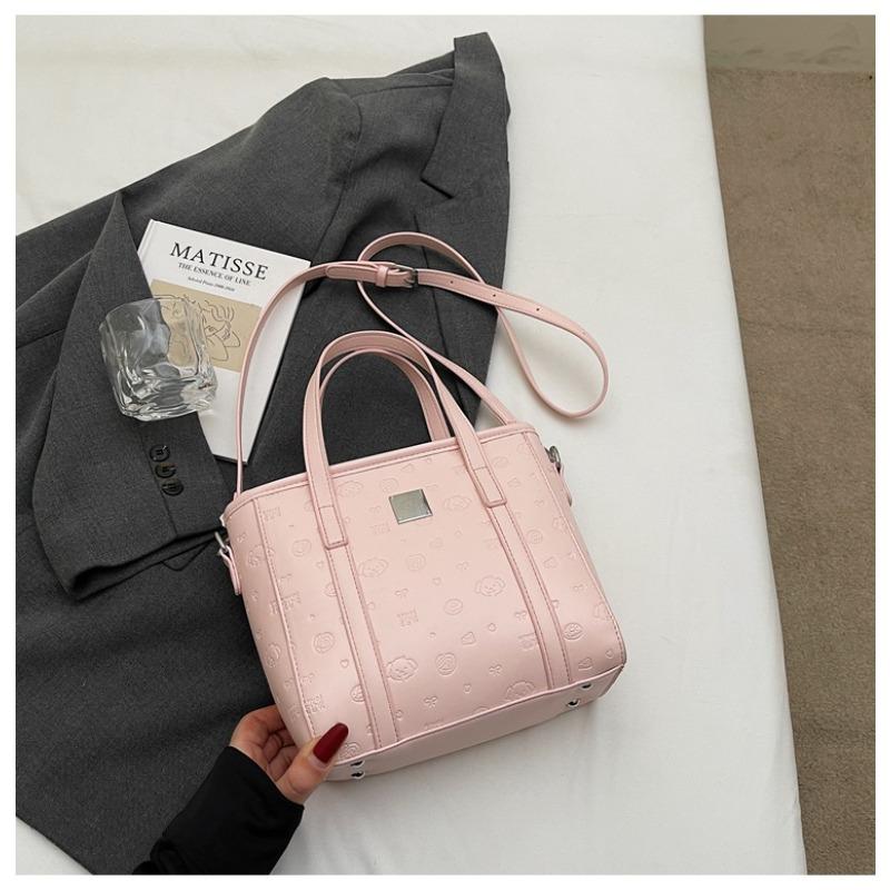 Handbag Bag Women's New Spring Fashion Shoulder Bag High-end Commuter Messenger Bucket Bag