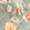 1pc Thicken Bed Skirt Floral Style Bed Linen Double Layered Lace Bed Cover Home Bedspread faldones de cama (No Pillowcase)