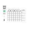 Planificator săptămânal personalizat Calendar de perete acrilic pentru tablă personalizată de perete, calendar de perete orizontal, calendar lunar și săptămânal, 10 ml