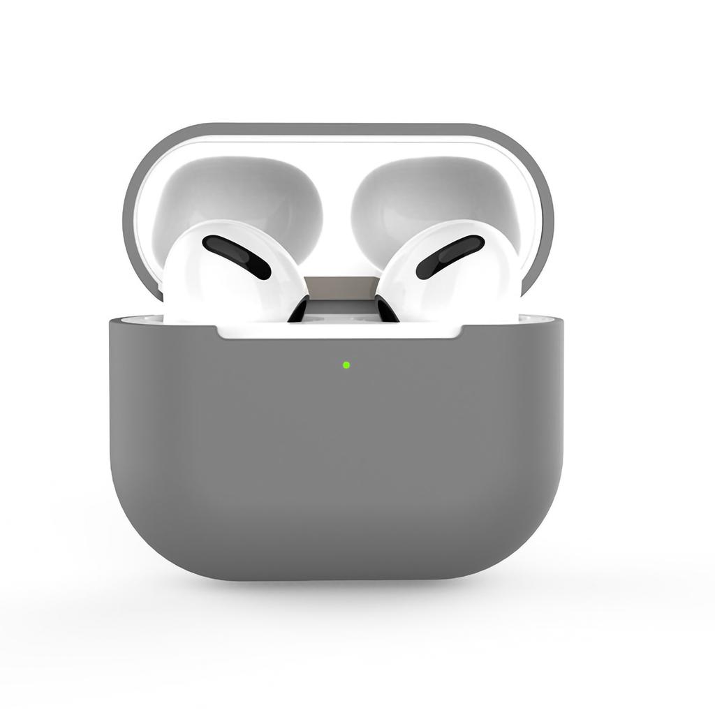 Trådløst Bluetooth Høretelefonetui Ultra Tyndt Blødt Cover Delt Flydende Silikone til IOS Earbuds 3Mælk