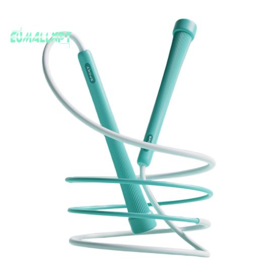 

Скакалка з неслизькою ручкою Надлегка зручна ручка, яка не заплутується Портативна дитяча скакалка для фітнесу ціан