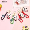 Exquisite Sports Panda Keychain Charm: Doll Pendant & Bag Accessory