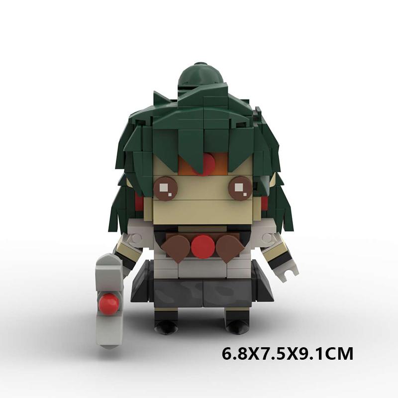Anime Series Cute Girl Cartoon Characters Building Blocks MOC Beautiful Magic Girl Warrior Assembly Model Puzzle Kids Toy Gift