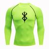 2025 Men's Quick-Dry Running T-Shirt: Breathable, Sweat-Wicking, Tight-Fit Gym Base Layer
