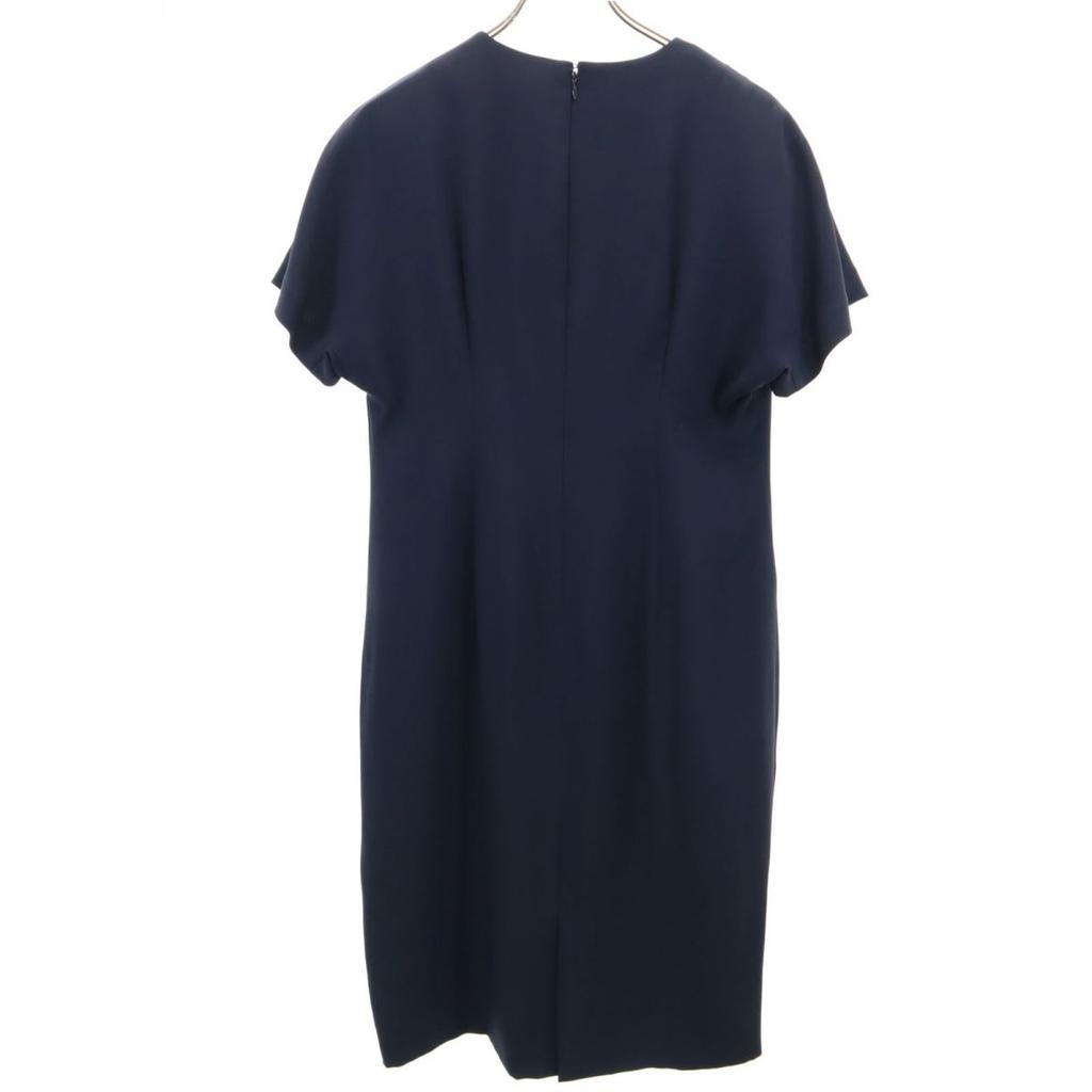 GIVENCHY made in Japan Short sleeve Knee-length dress 13 Navy Women Used