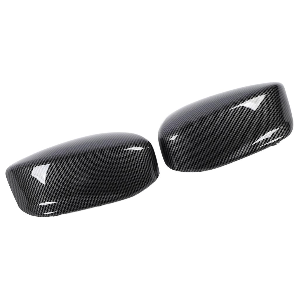 1 Paar Seitenspiegelkappenabdeckung im Carbenfaser-Stil für Seitenrückspiegelabdeckungen für Accord 2008 bis